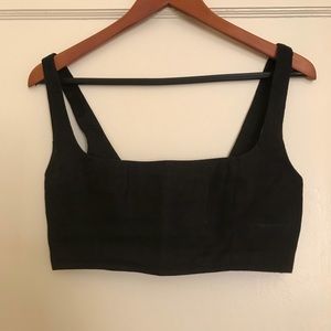 Linen Reformation Crop Top